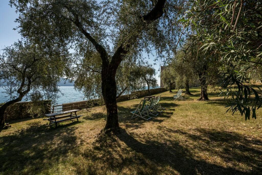 Oleandro Apartment Directly On The Lake غارنانو المظهر الخارجي الصورة